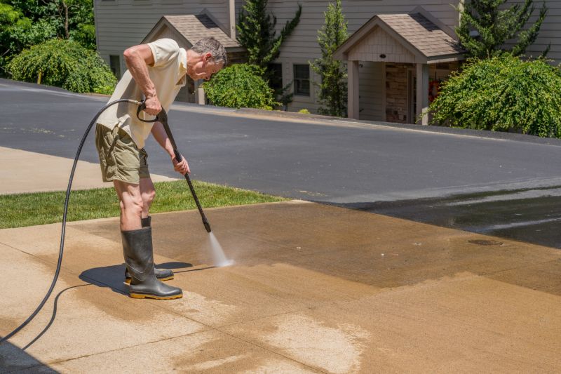 Driveway Pressure Washing